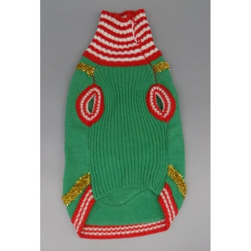 Dog Sweater Christmas Size Small Holiday Hot Mess Merry & Bright 15